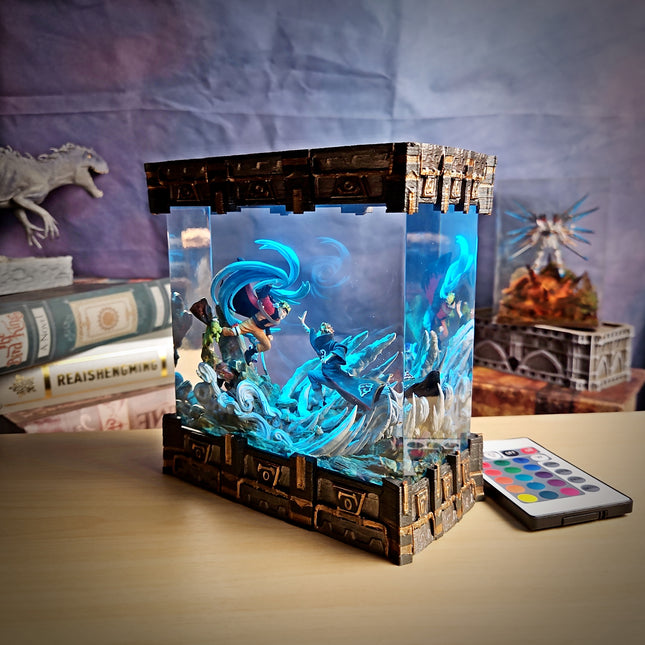 NARUTO – Pain’s Wrath Resin Lamp - LEE'S AREA