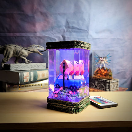 Kirby Resin Lamp