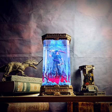 Toji Resin Lamp