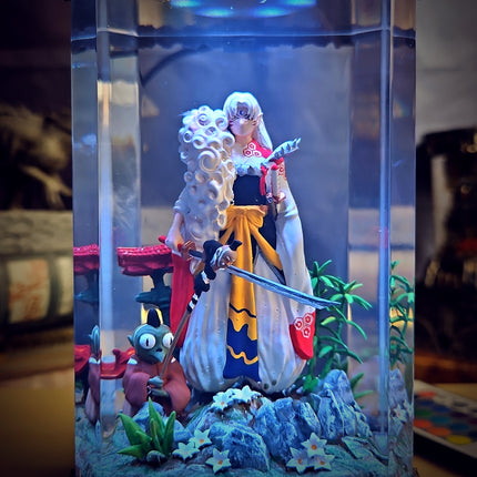 Sesshomaru Resin Lamp