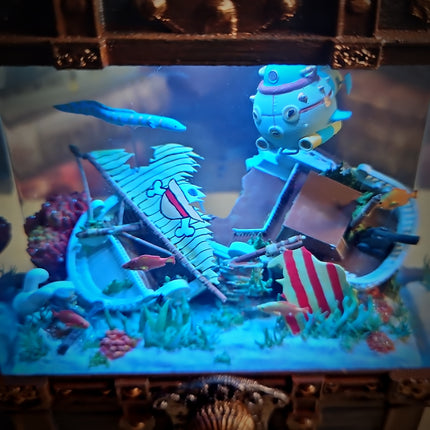One Piece Resin Lamp