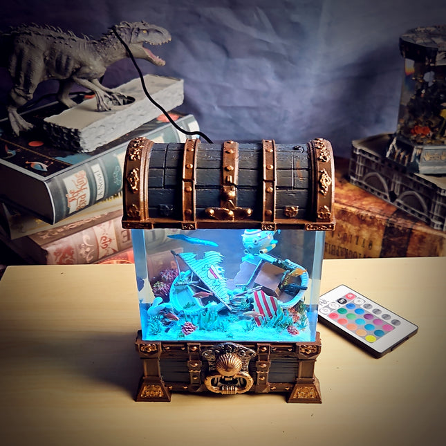 One Piece Resin Lamp