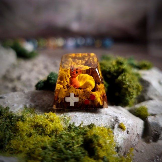 Vulpix New Keycaps POLEMON 1U