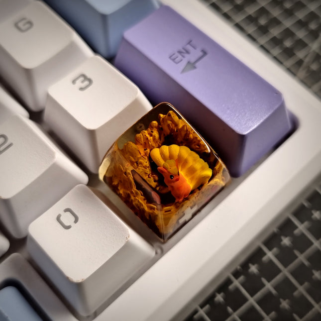 Vulpix New Keycaps POLEMON 1U