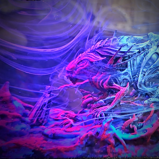 VANDER VS QUEEN ALIEN Resin Lamp LEE'S AREA