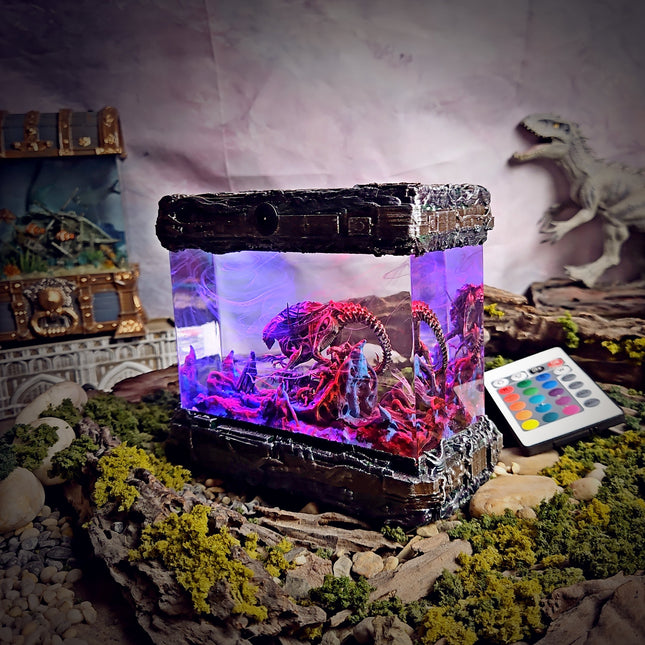 VANDER VS QUEEN ALIEN Resin Lamp LEE'S AREA