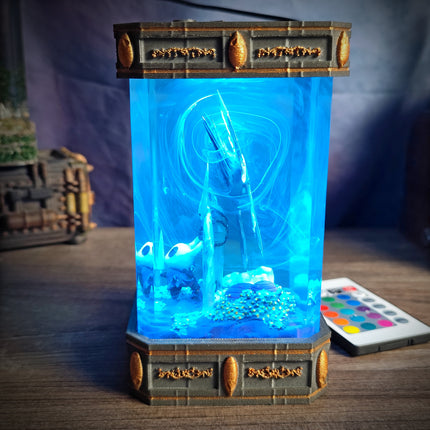 Hollow Knight Resin Lamp V2 – Battle Pose