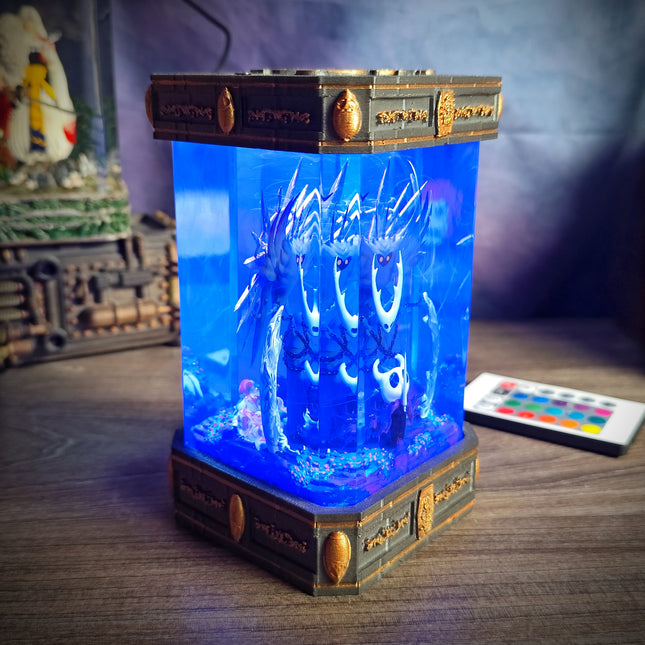 Premium epoxy resin crystal-clear acrylic casing