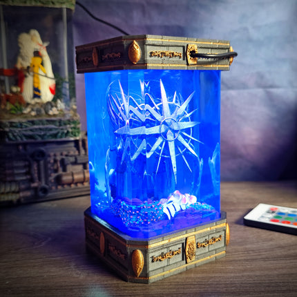 Hollow Knight Resin Lamp V2 – Battle Pose
