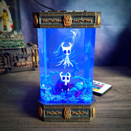 Hollow Knight Resin Lamp V1 – Battle Pose