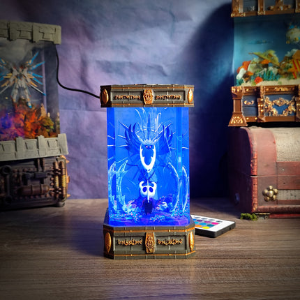 Hollow Knight Resin Lamp V2 – Battle Pose