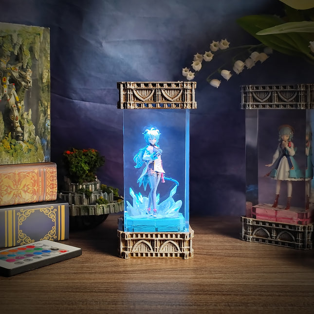 Ganyu Resin Lamp