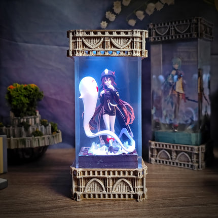 Hu Tao Resin Lamp