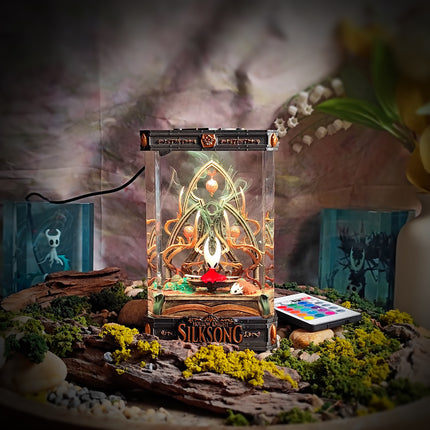 Hornet Silksong Resin Lamp