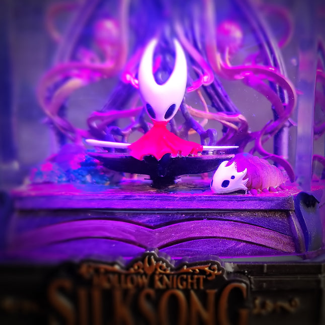 Handmade Hornet Silksong Resin Lamp