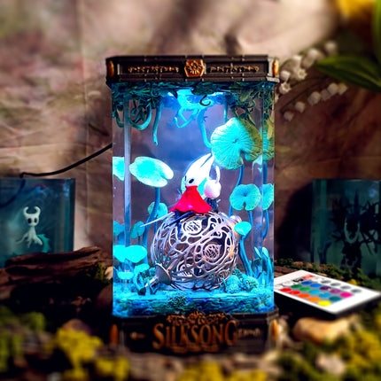 Knight & Hornet Silksong Resin Lamp