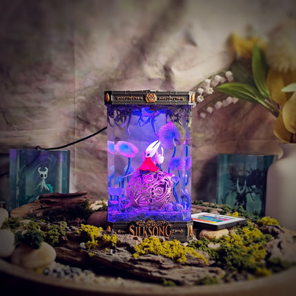 Knight & Hornet Silksong Resin Lamp