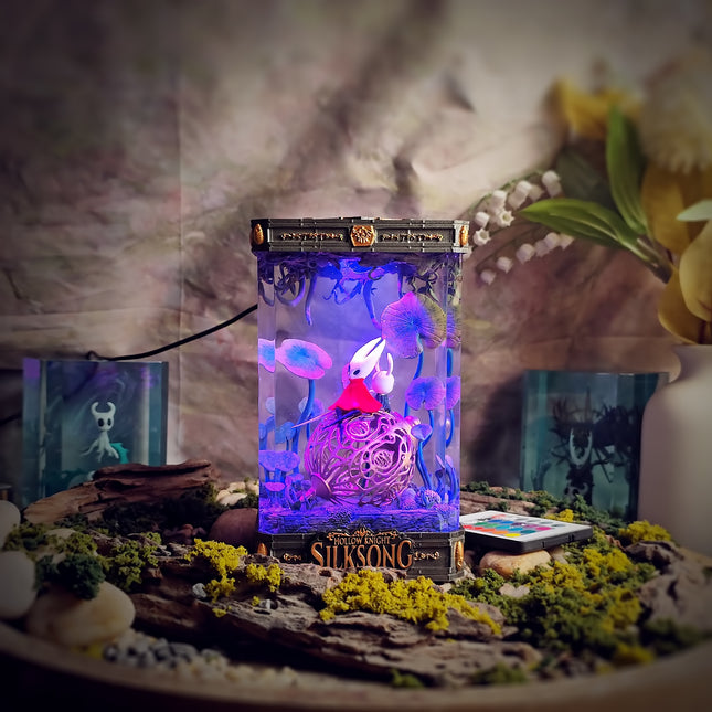 Ideal for night light, gaming desk, or collector’s display