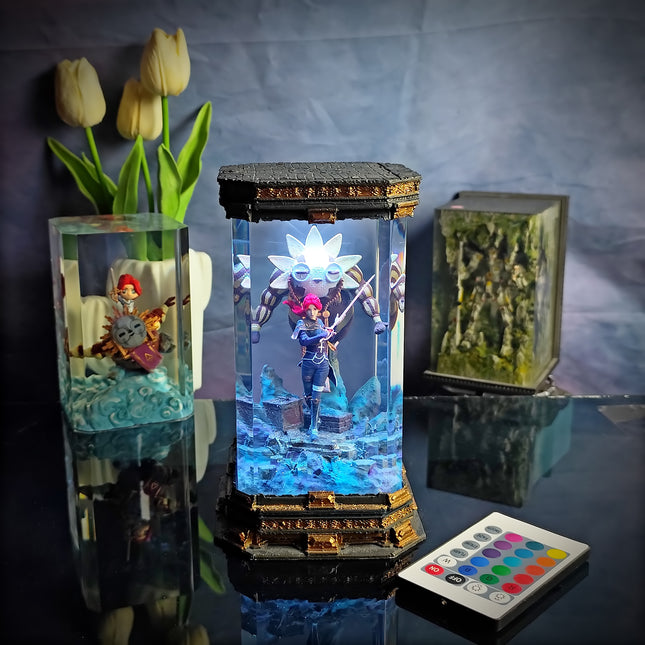 Expedition 33 Maelle resin art lamp for home decor