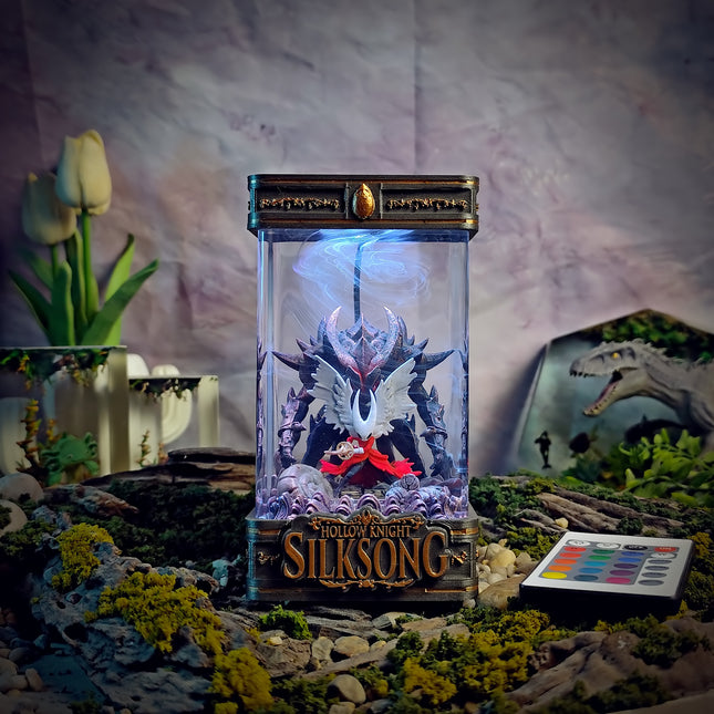 hornet silksong v3 forest scene lamp