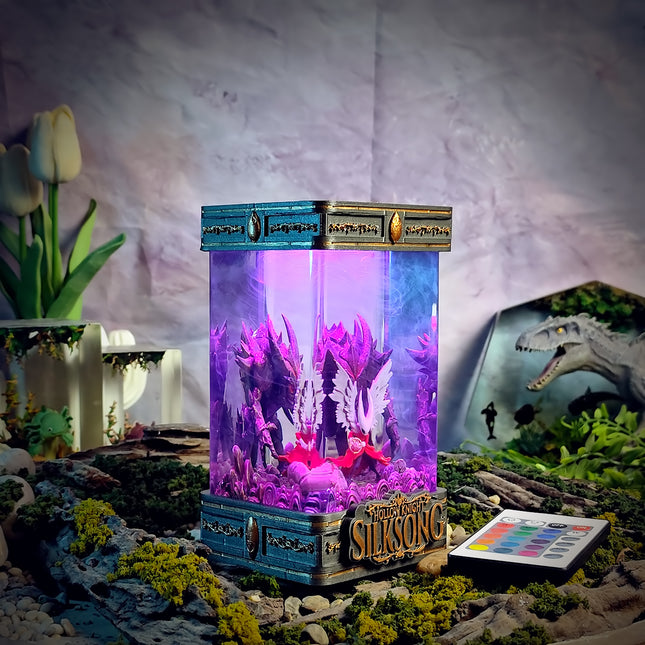 artisan crafted hornet silksong resin artwork