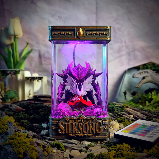 hollow silksong v3 glowing resin lamp