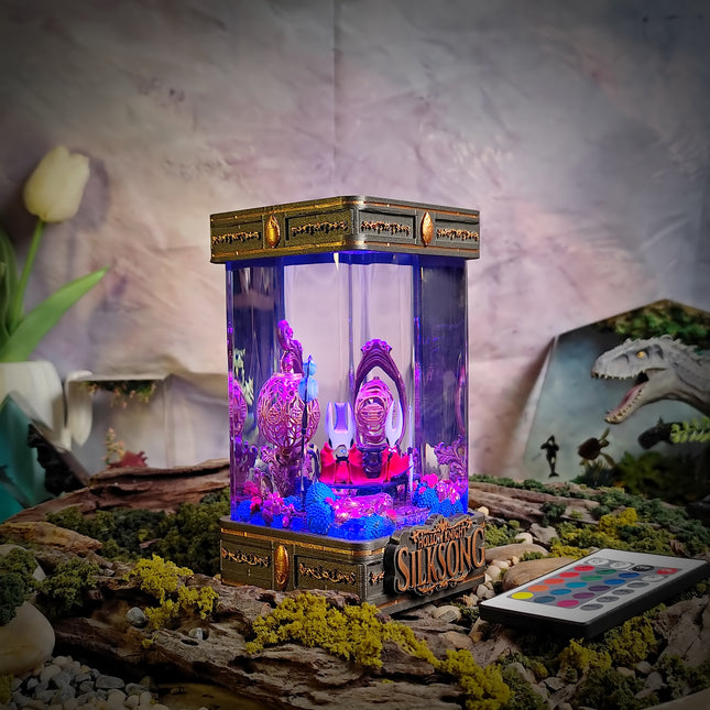handmade epoxy resin silksong lamp