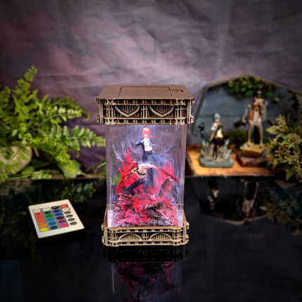 SAW & POWER Resin Lamp