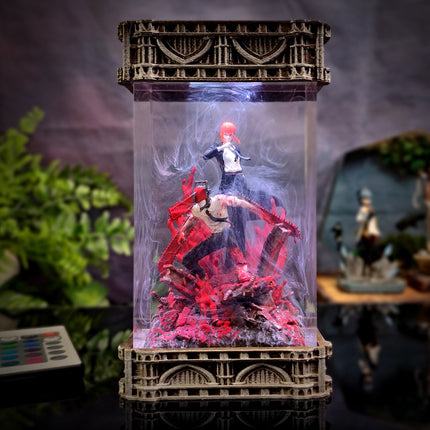 SAW & POWER Resin Lamp