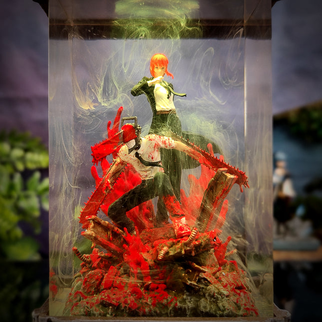 SAW & POWER Resin Lamp