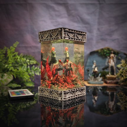 SAW & POWER Resin Lamp