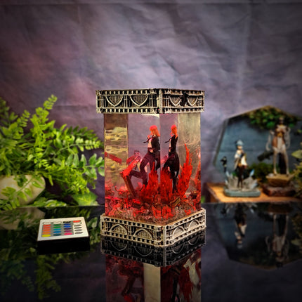 SAW & POWER Resin Lamp