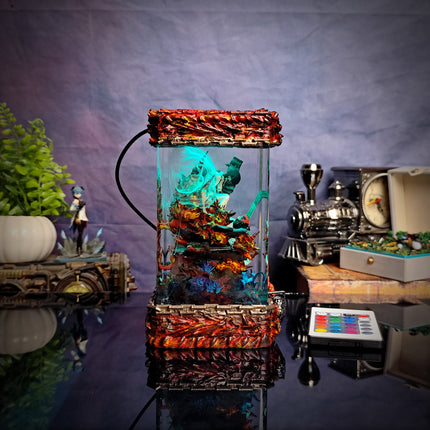 Reze & Denji II - Chainsaw Man Lamp