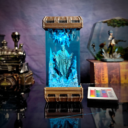 Jesus Resin Lamp