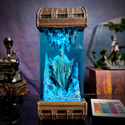 Jesus Resin Lamp