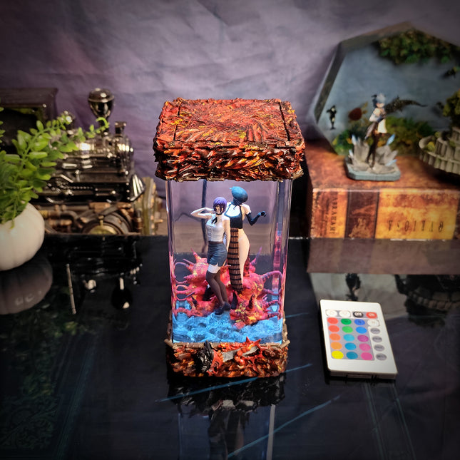 Reze Boom- Chainsaw Man Lamp - LEE'S AREA