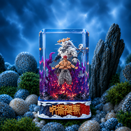 TSUKUNA & MAHORAGA Resin Lamp