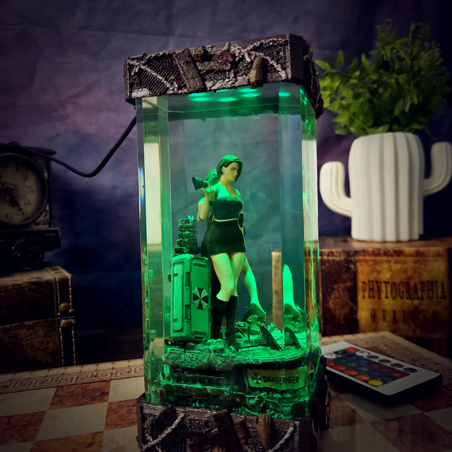 Resident Evil LED resin lamp gaming room decor