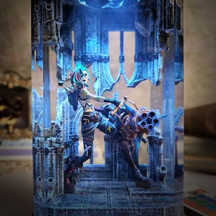 Jinx v2 – League of Legends Resin Lamp