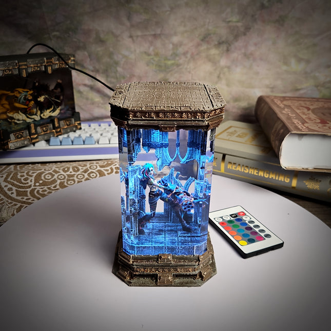 Jinx v2 – League of Legends Resin Lamp