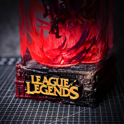 Rakan & Xayah LOL resin lamp