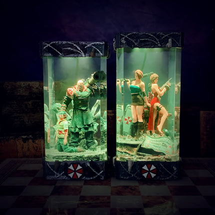 Premium Resident Evil handmade resin artwork