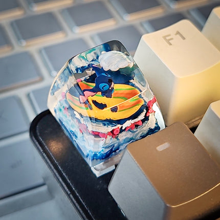 Stitch Surfing Sa Keycap image 5
