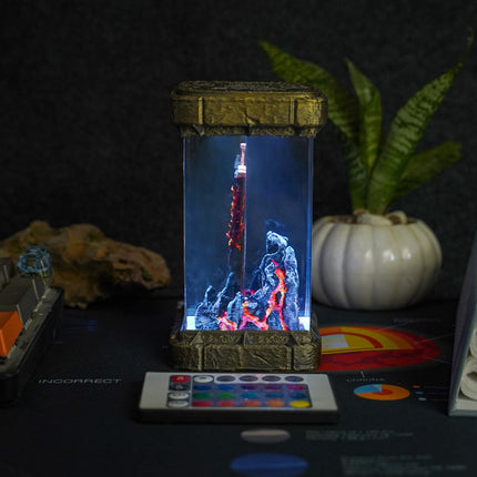 Black Blade Greatsword Resin Lamp image 0