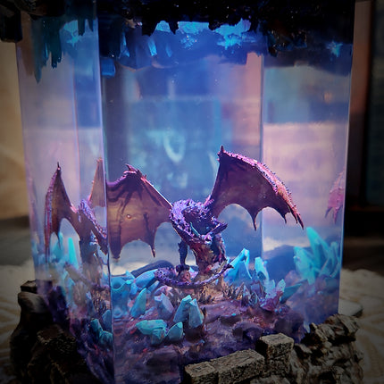 Dragon Gemz Resin Lamp image 2
