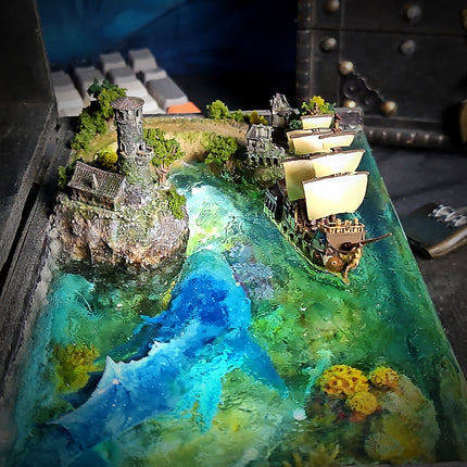 Leviathan Resin Lamp Box image 1