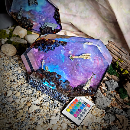 Galaxy Star Wars 2 Resin Lamp image 7