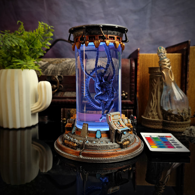 Alien Lab v1 – Sci-Fi Experiment Lamp