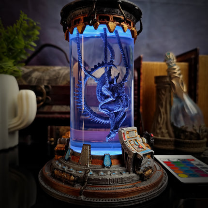 Alien Lab v1 – Sci-Fi Experiment Lamp