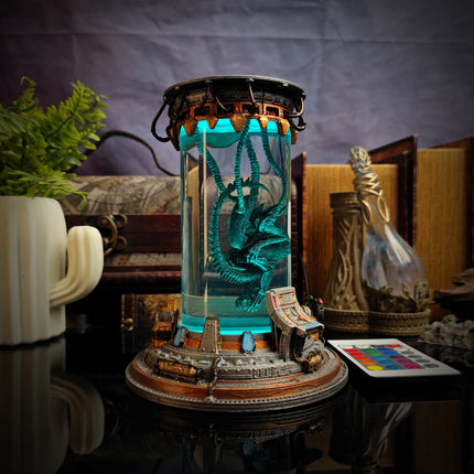 Alien Lab v1 – Sci-Fi Experiment Lamp
